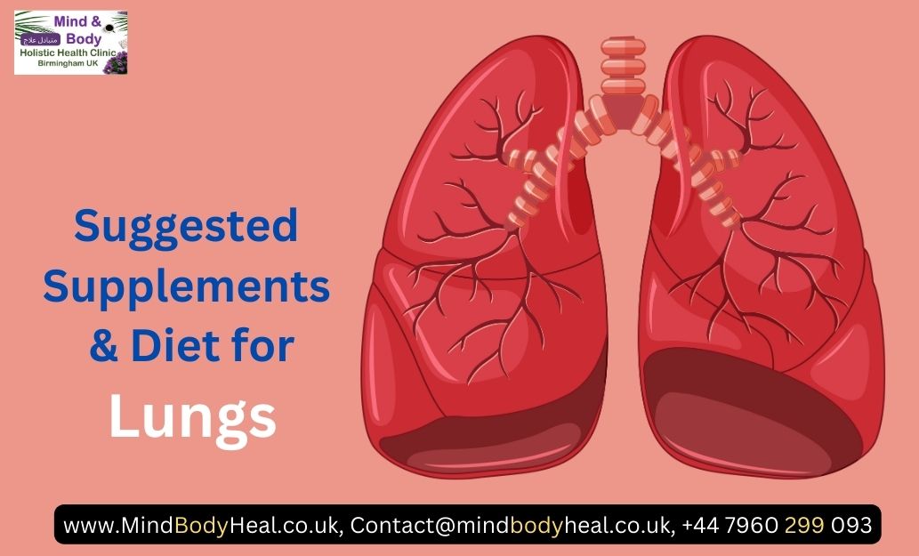 Suggested diet & supplements for Healthy lungs!