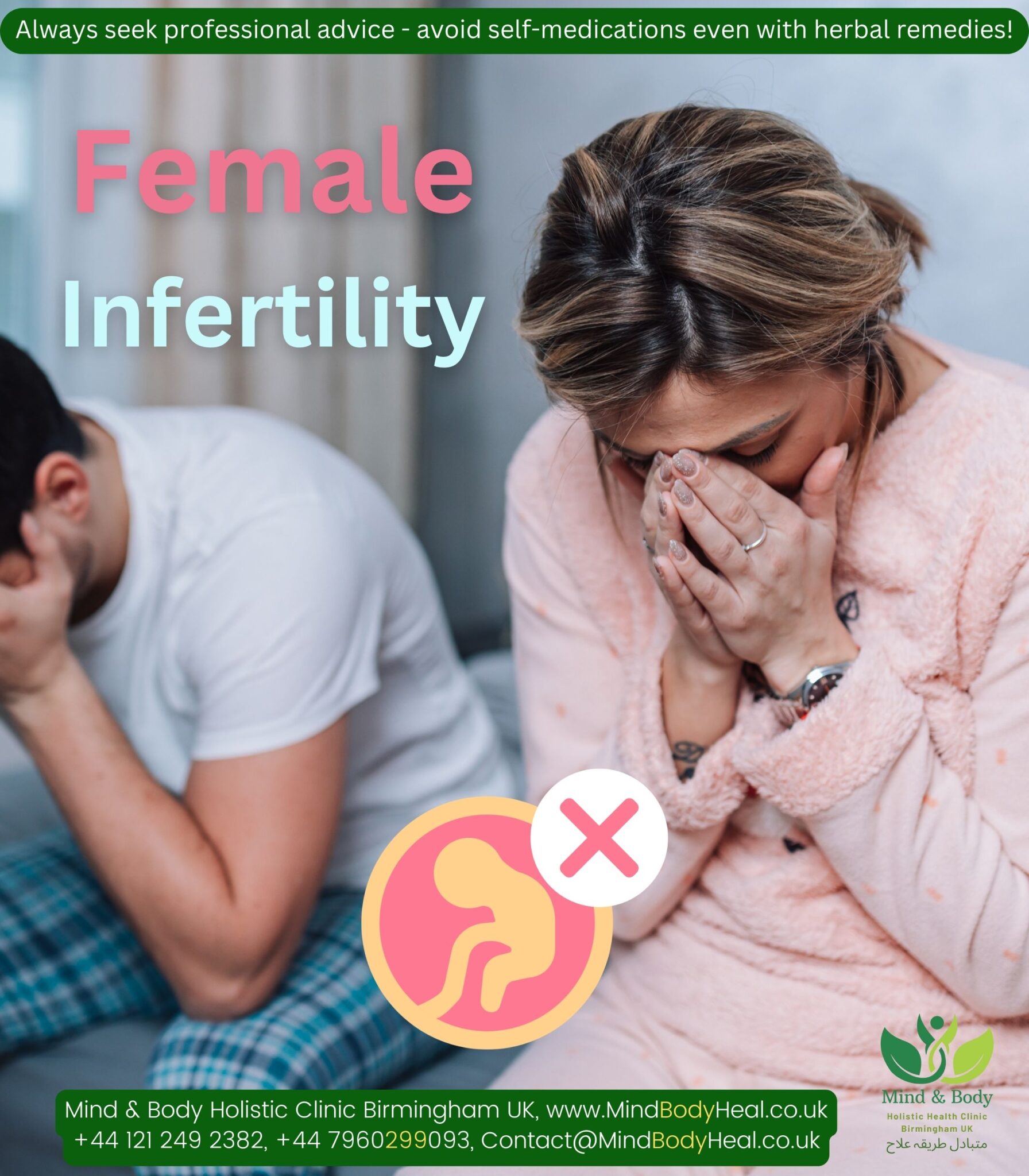 70+ possible causes of Female Infertility Suggested complimentary