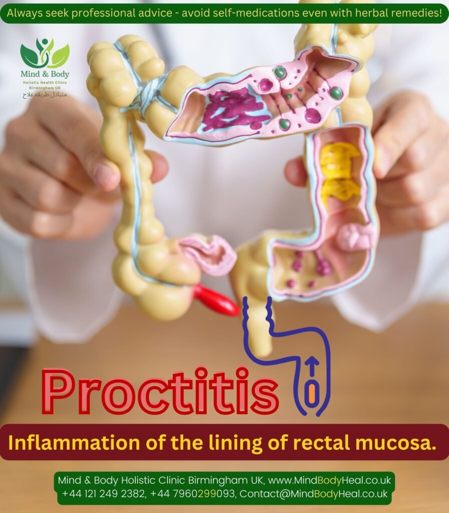 Proctitis Proctitis – Suggested complimentary remedies – Mind & Body Holistic ...